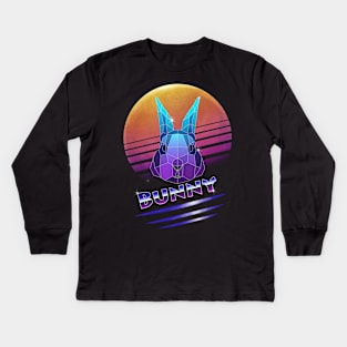 Cyberpunk Bunny Kids Long Sleeve T-Shirt